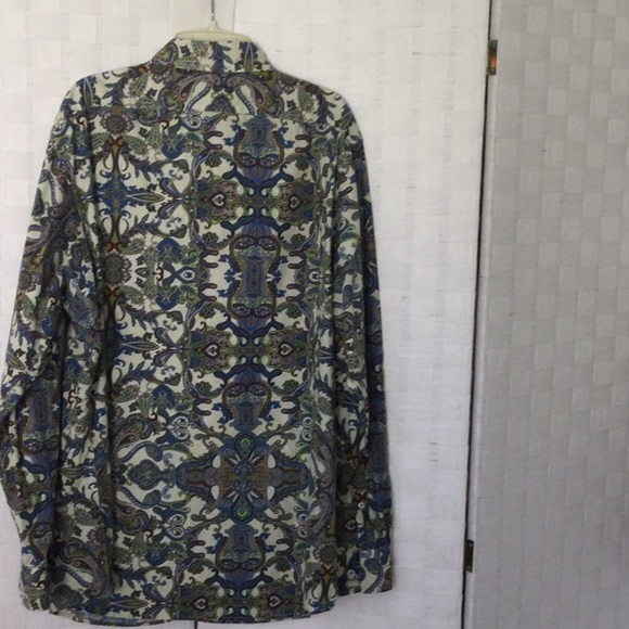 Cremieux Mens Shirt size XL long sleeves beautiful design washable. #295 - Picture 2 of 6